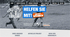 Desktop Screenshot of kinderhilfeinternational.com
